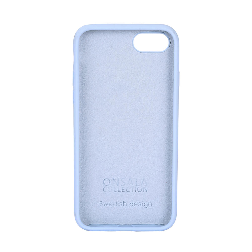 Onsala ONSALA iPhone 6/7/8/SE Mobilskal Silikon Ljus Blå