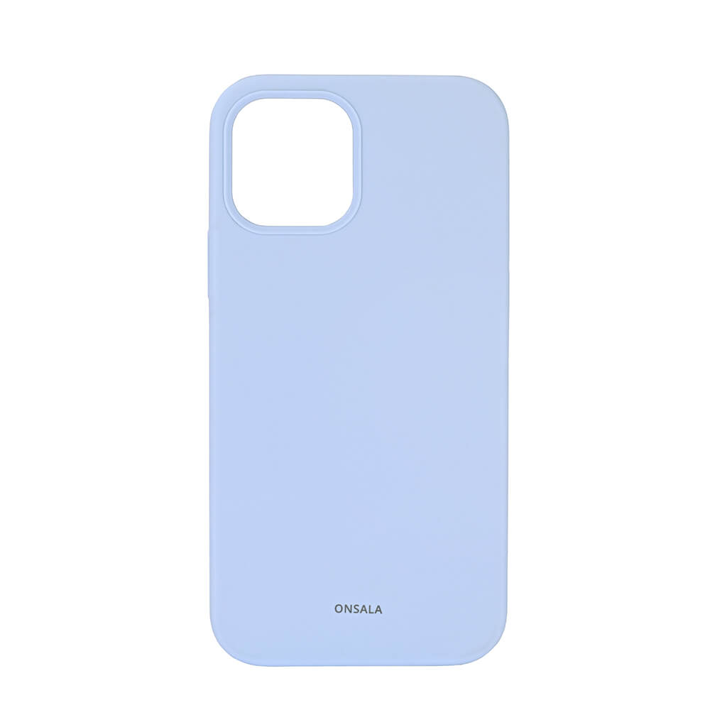 Onsala ONSALA iPhone 12 / 12 Pro Mobilskal Silikon Ljus Blå