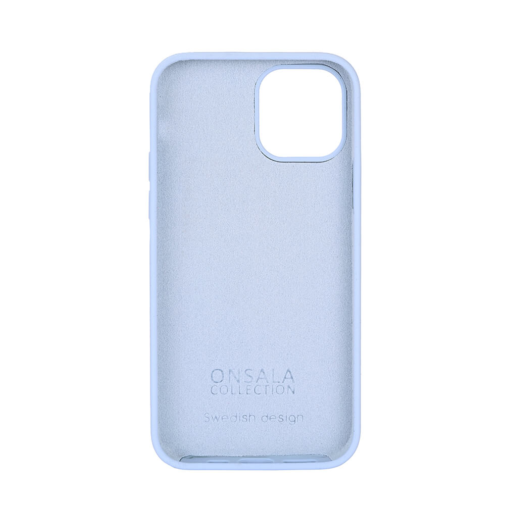 Onsala ONSALA iPhone 12 / 12 Pro Mobilskal Silikon Ljus Blå