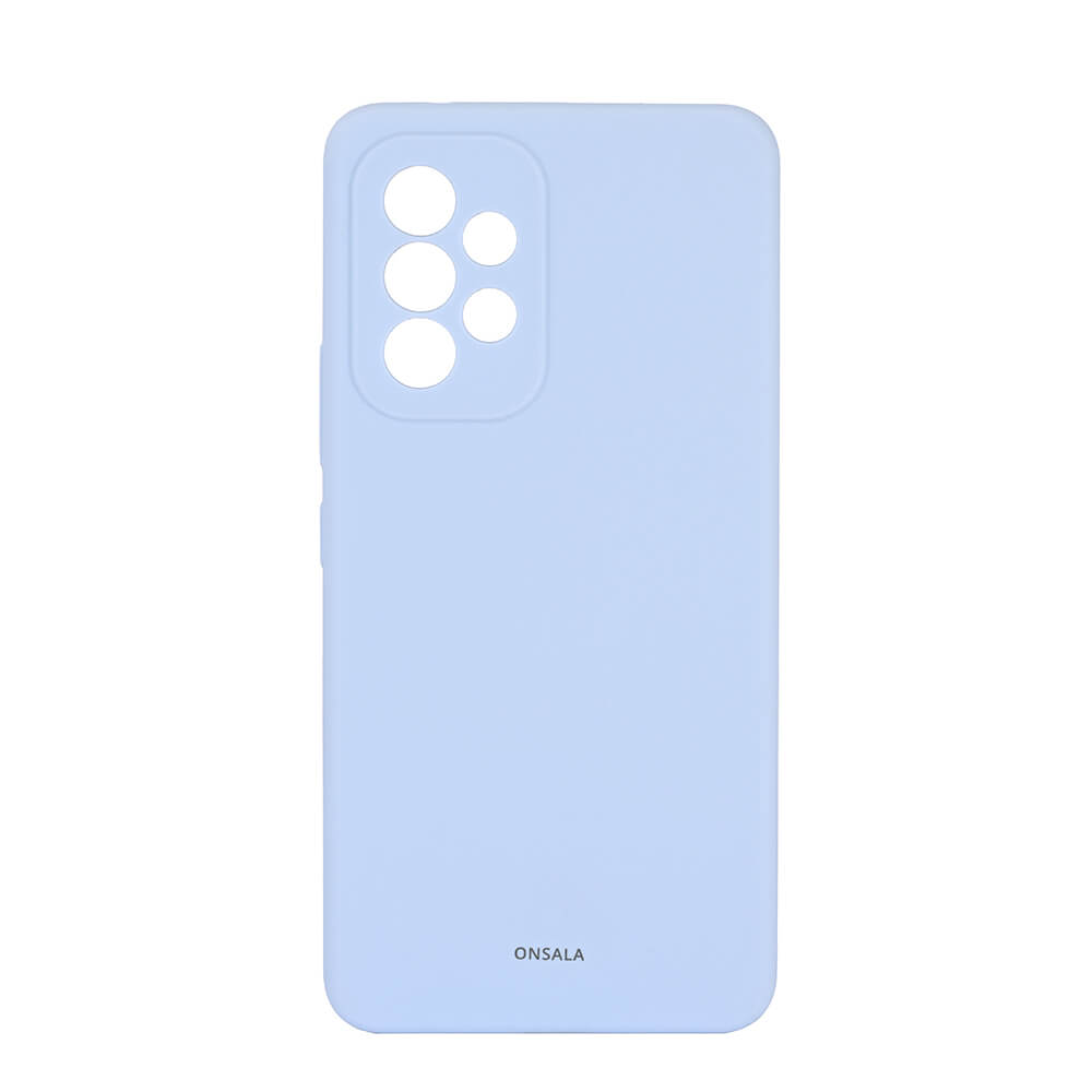 Onsala ONSALA Samsung Galaxy A53 Mobilskal Silikon Ljus Blå
