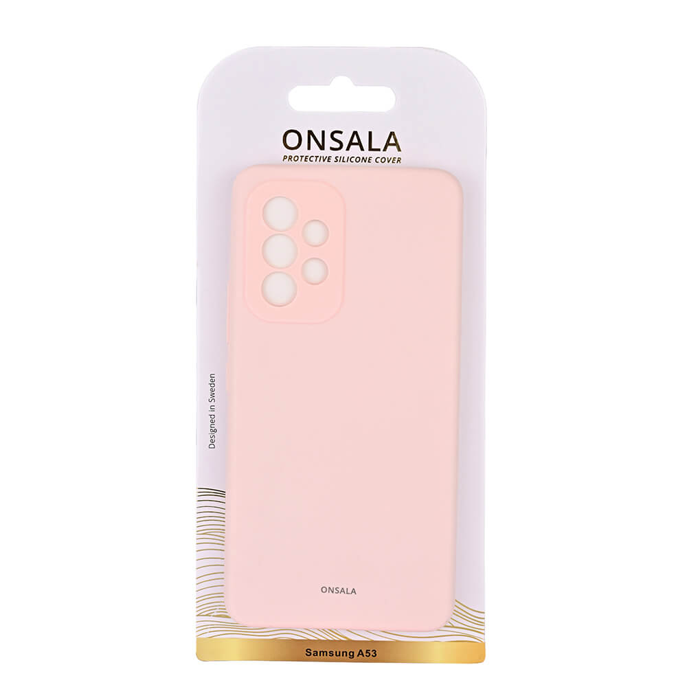 Onsala ONSALA Samsung Galaxy A53 Mobilskal Silikon Kritrosa