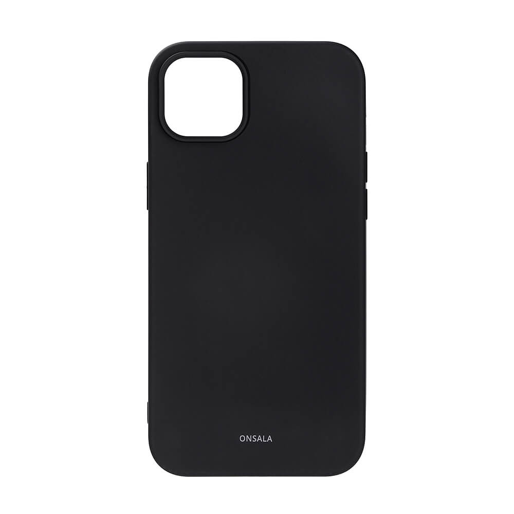 Onsala ONSALA iPhone 14 Plus Mobilskal Silikon Svart