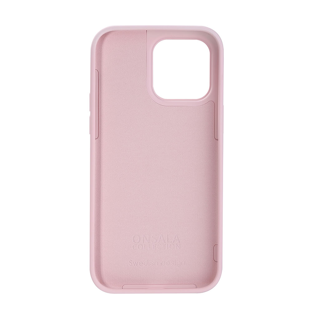 Onsala ONSALA iPhone 14 Pro Max Mobilskal Silikon Chalk Pink