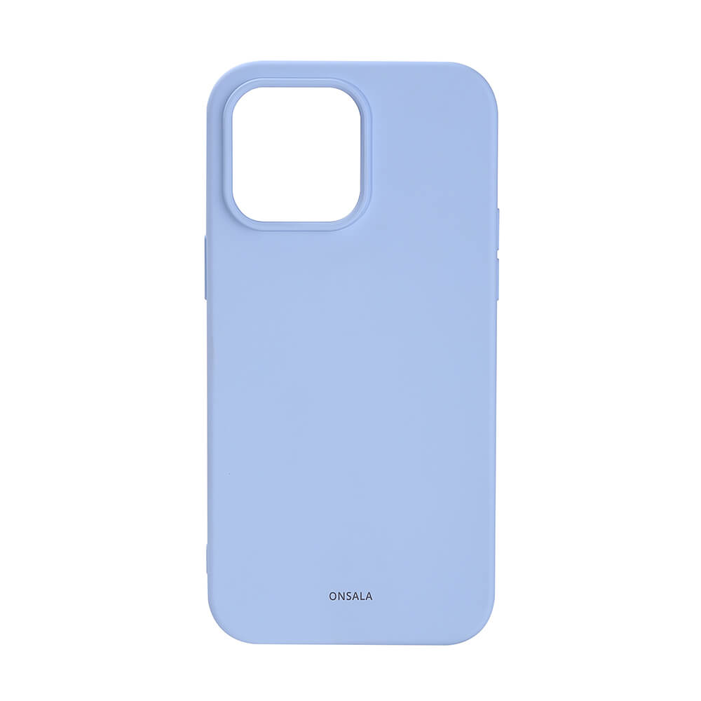 Onsala ONSALA iPhone 14 Pro Max Mobilskal Silikon Ljus Blå