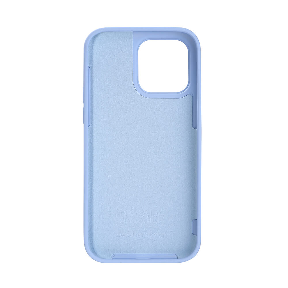 Onsala ONSALA iPhone 14 Pro Max Mobilskal Silikon Ljus Blå
