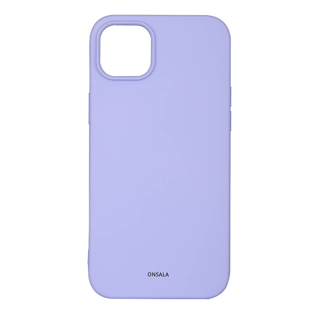 Onsala ONSALA iPhone 14 Plus Mobilskal Silikon Lila