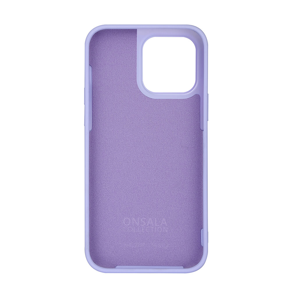 Onsala ONSALA iPhone 14 Pro Max Mobilskal Silikon Lila