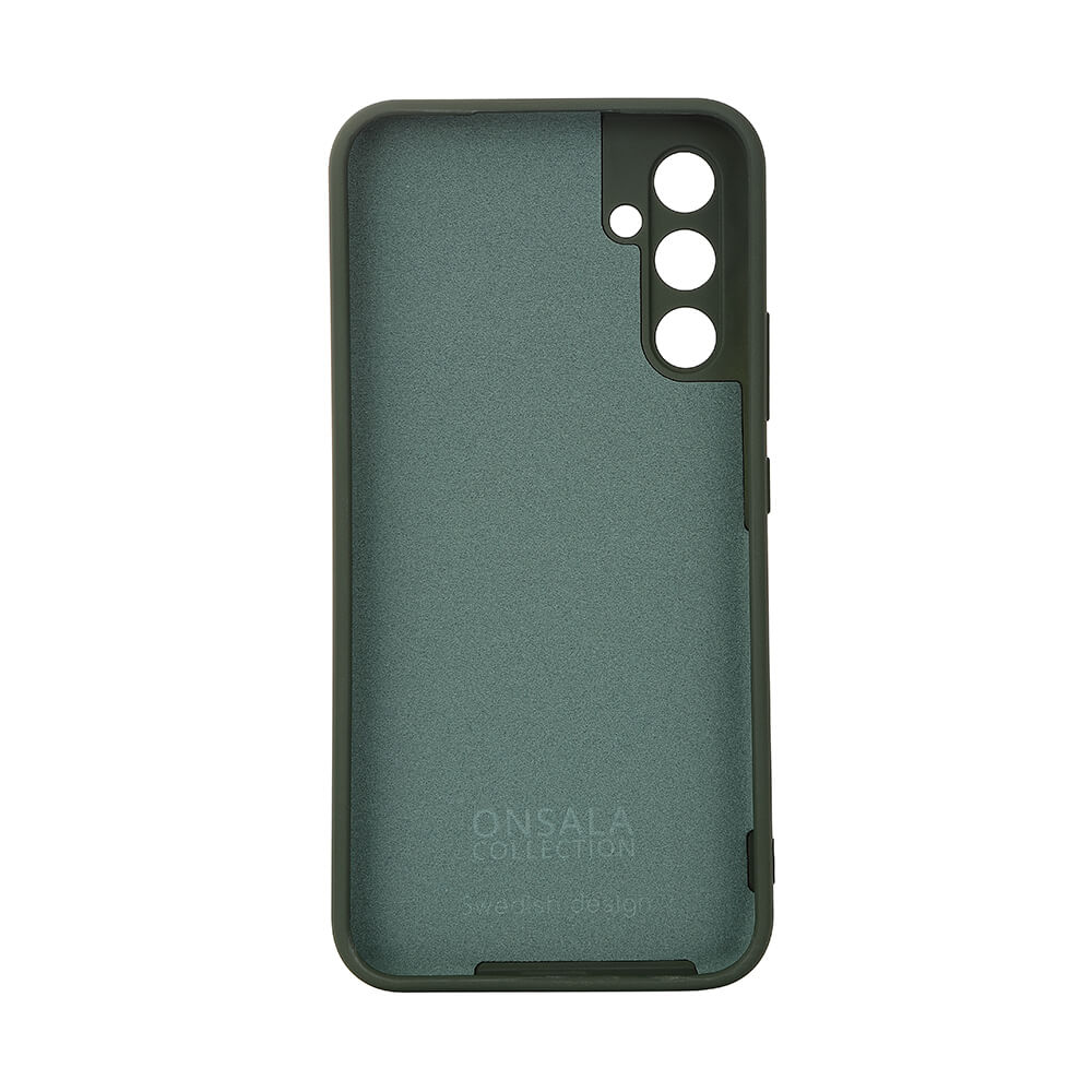 Onsala ONSALA Galaxy A34 5G Mobilskal Silikon Dark Green