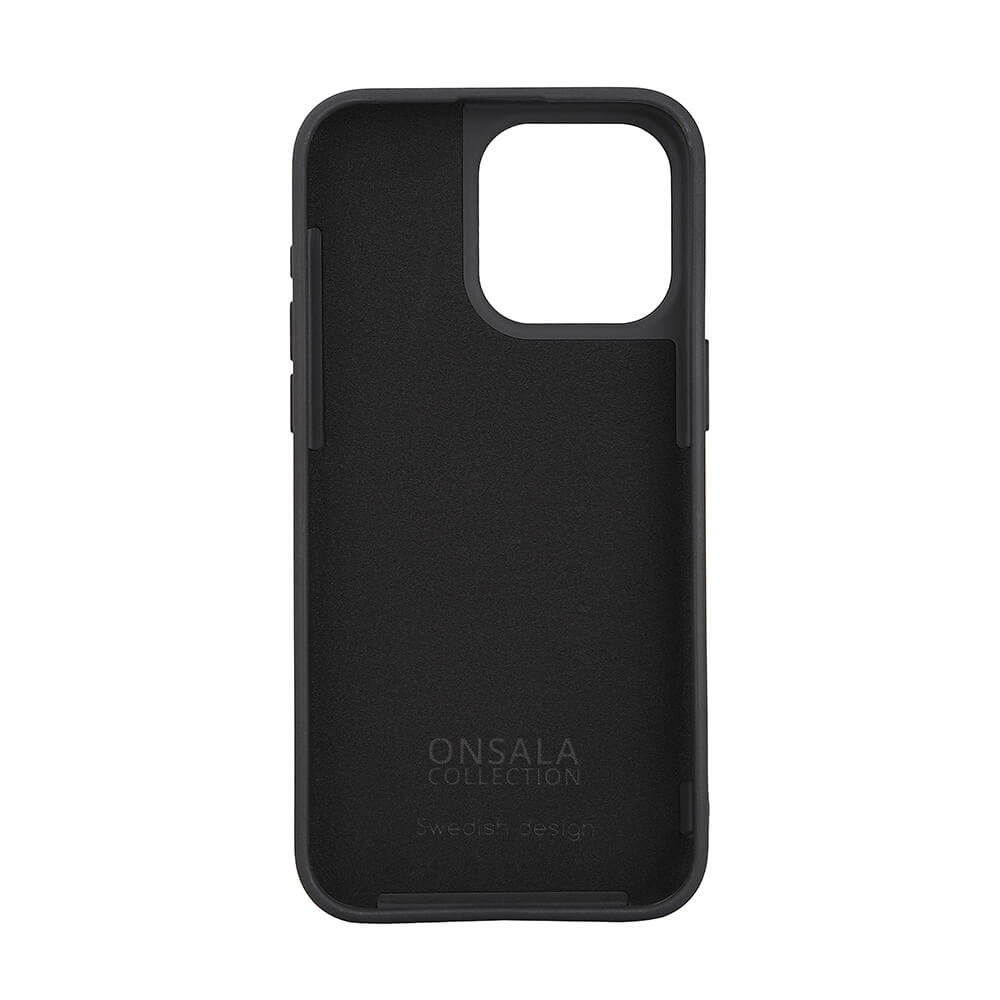 Onsala ONSALA iPhone 15 Pro Max MagSafe Skal Med Silikonyta Svart