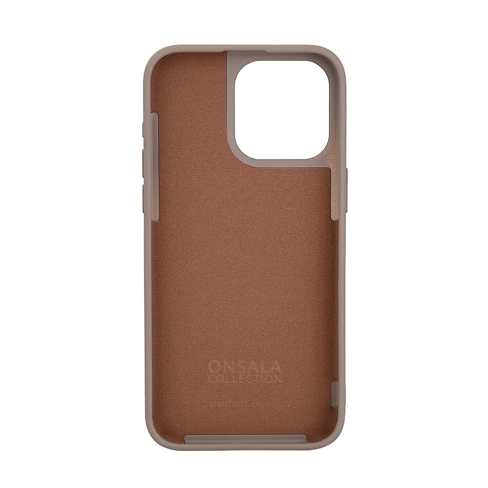 Onsala ONSALA iPhone 15 Pro Max MagSafe Skal Med Silikonyta Summer Sand