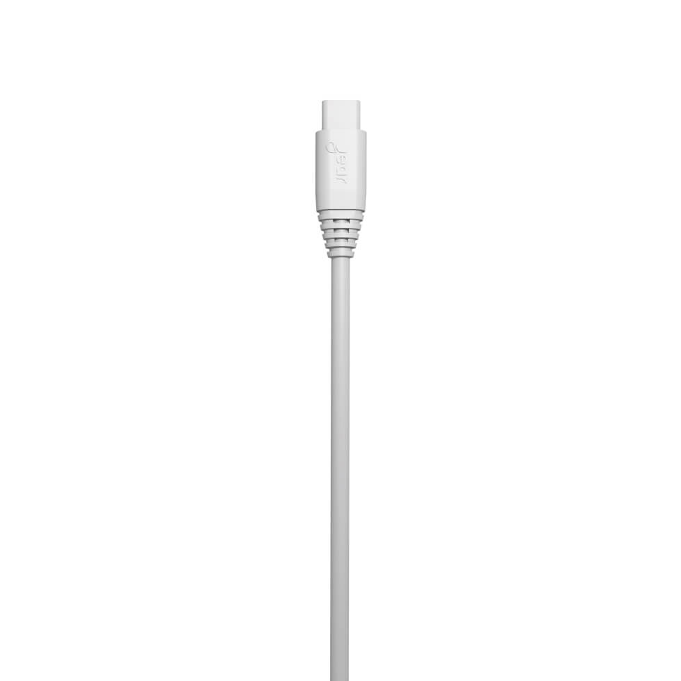 Gear GEAR Laddkabel MicroUSB 3m Kabel Vit