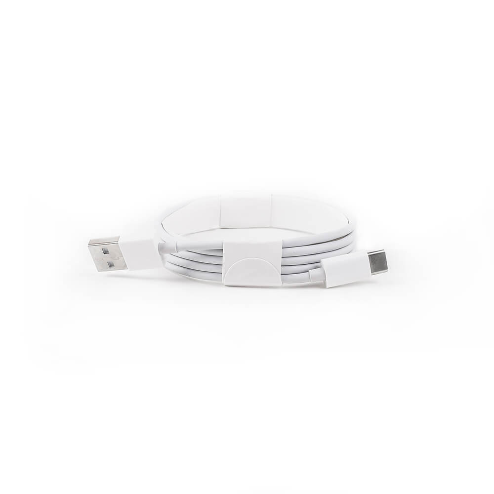 Gear GEAR Trådlös Dual Qi Laddare USB-C 2x10W Vit med Grå Textil