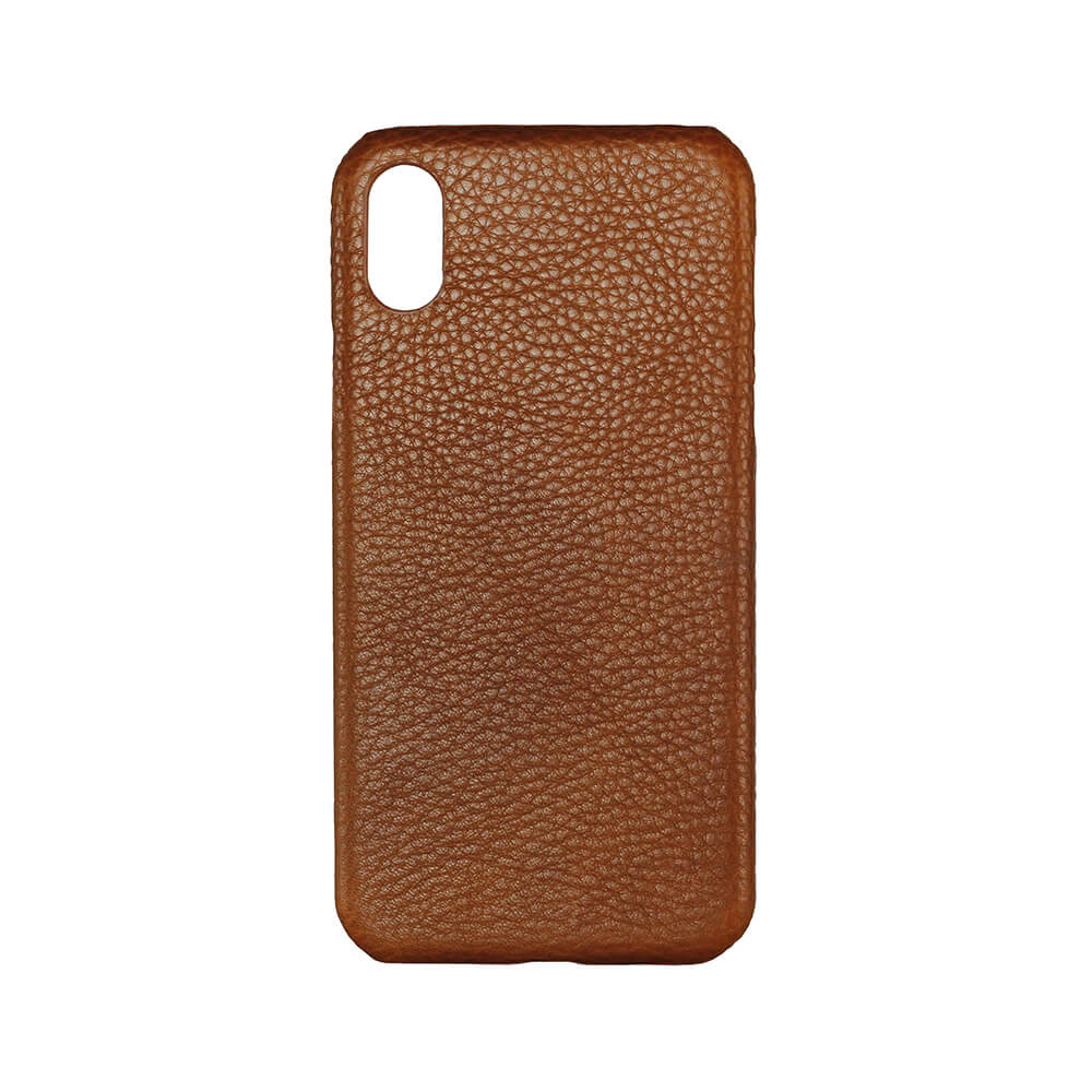 Onsala ONSALA iPhone X/Xs Skal Äkta Läder Brun