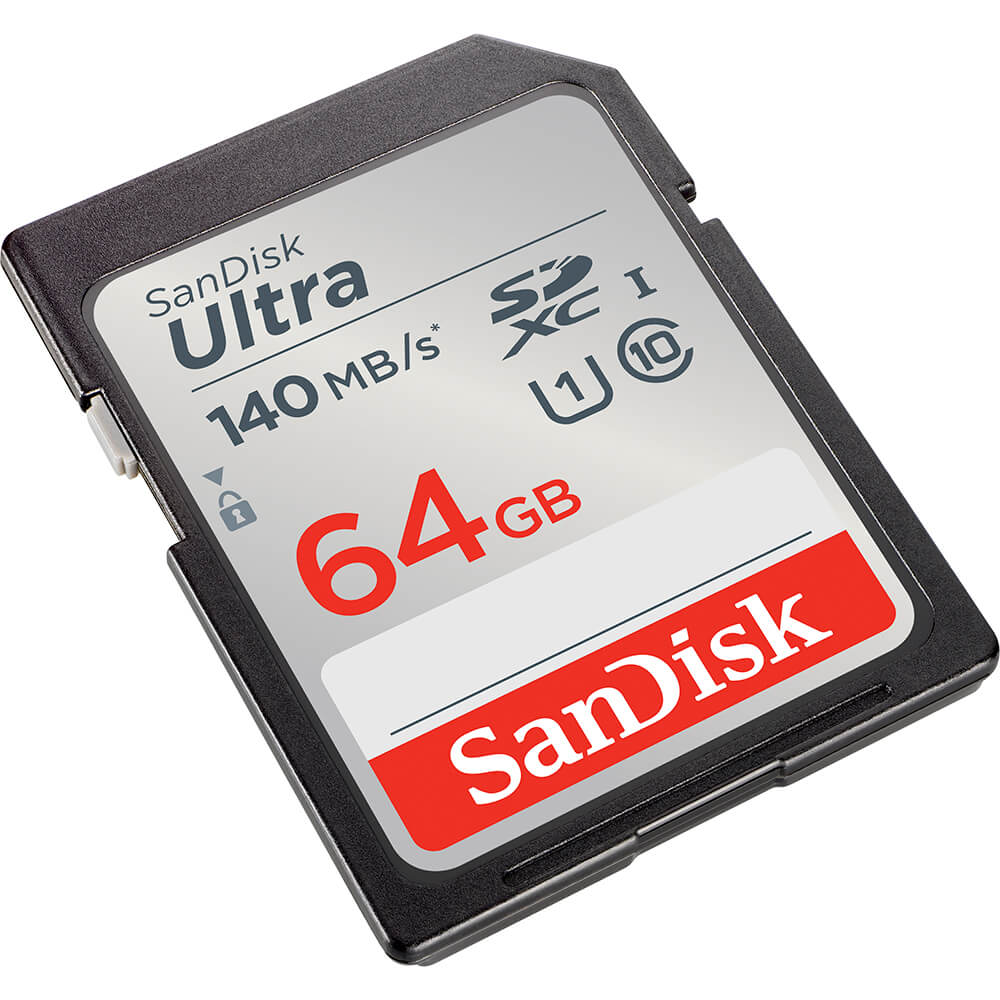 SanDisk SanDisk SDXC Ultra 64 GB 140MB/s Minneskort