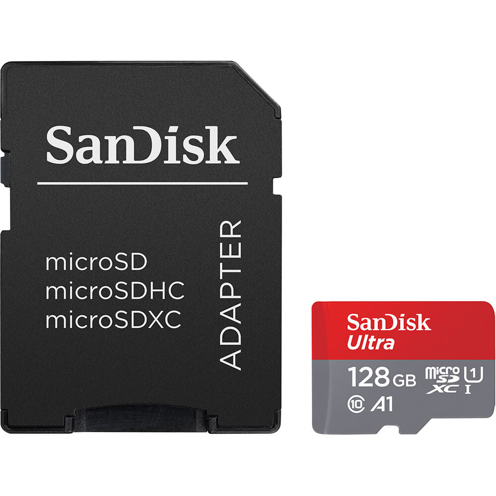 SanDisk SanDisk MicroSDXC Mobil Ultra 128GB 140MB/s Inkl. Adapter