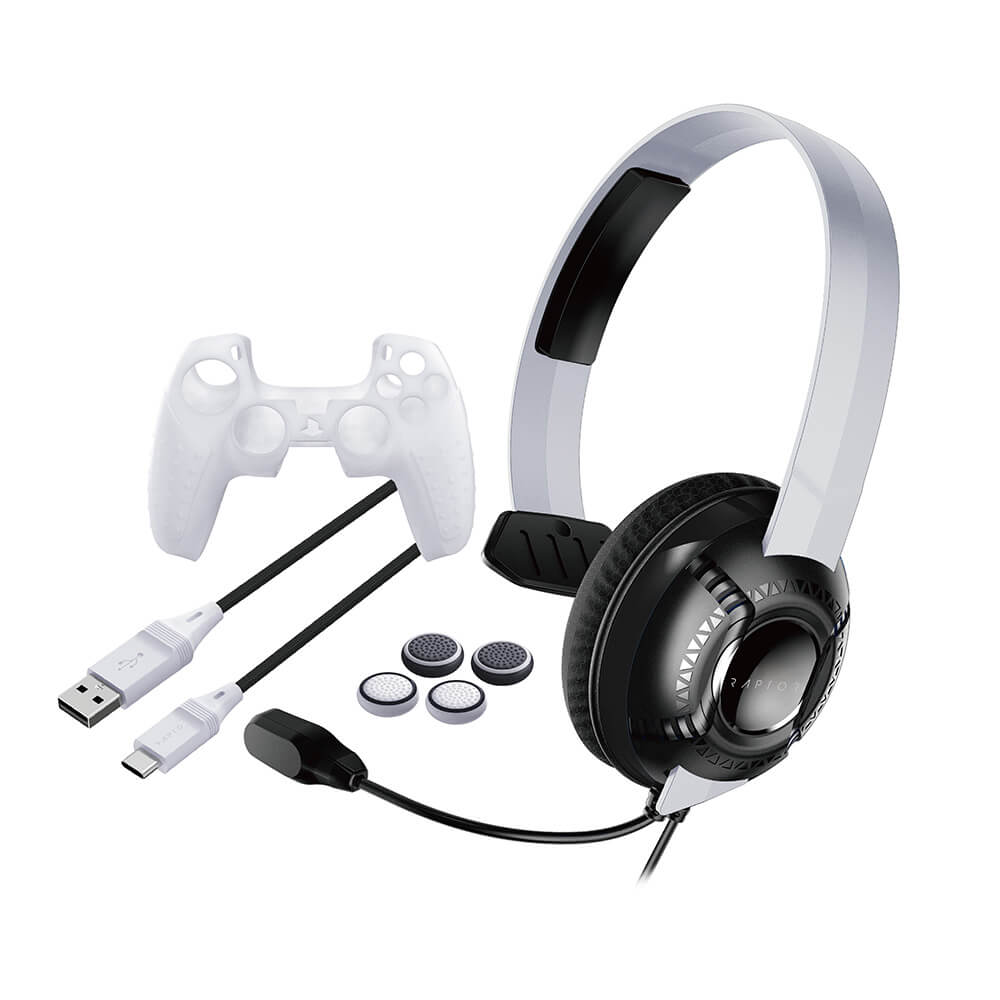 RAPTOR RAPTOR Startkit PlayStation 5 Svart/Vit