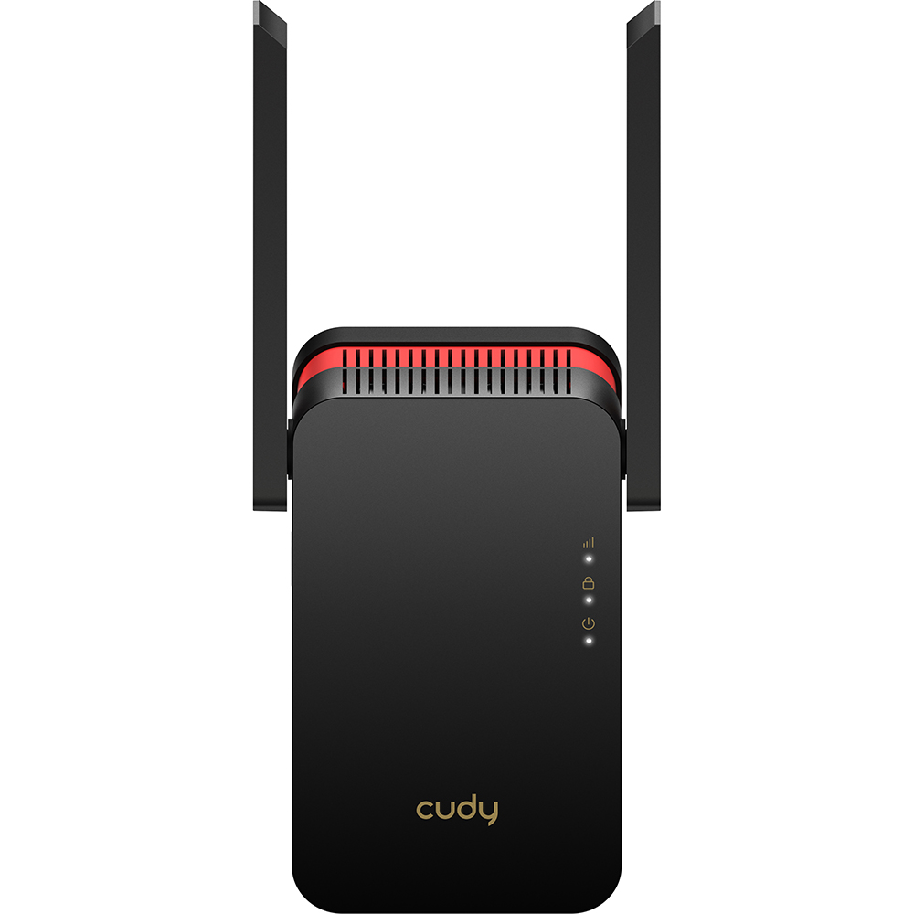 Cudy Cudy Wi-Fi Extender RE3000 AX3000 Mesh Svart/Röd