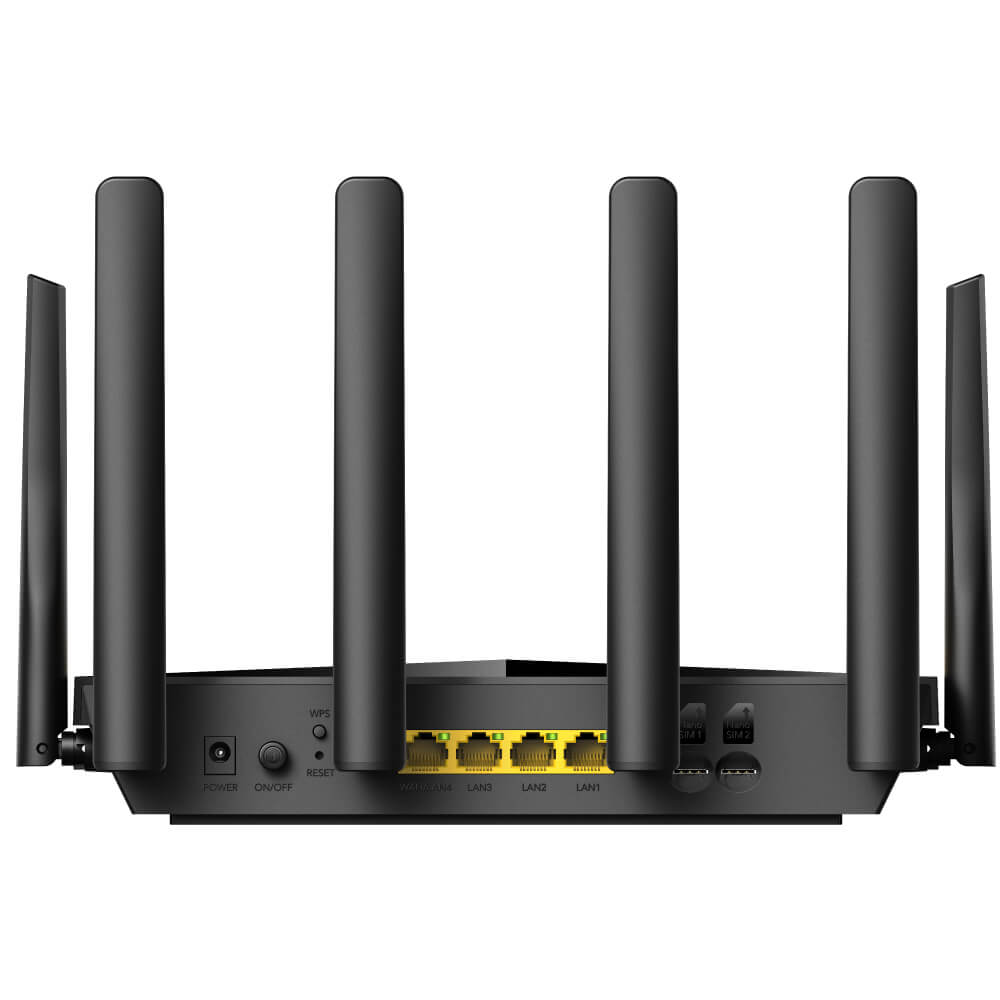 Cudy Cudy 4G Router LT700 Cat6 AC1200 Gigabit Dual-SIM Svart