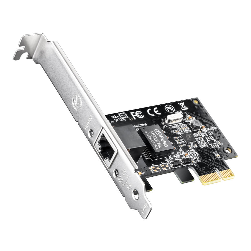 Cudy Cudy Adapter PCI-E PE10 Gigabit 1P Low Profile