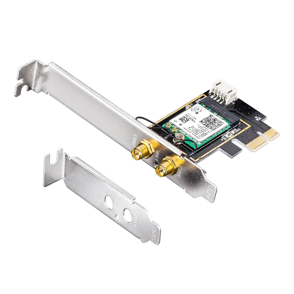 Cudy Cudy Adapter PCI-E WE3000 AX5400 Wi-Fi 6 Svart