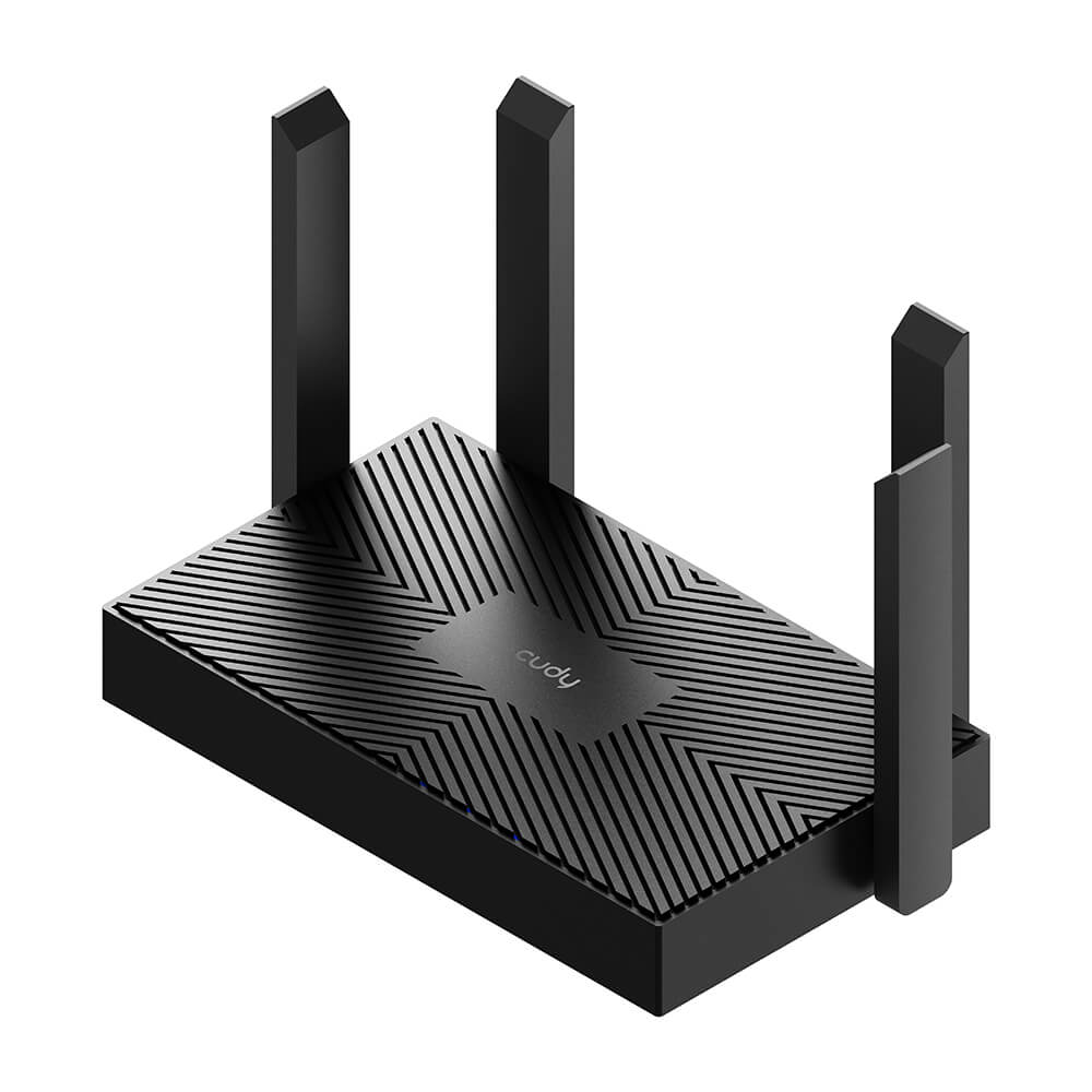 Cudy Cudy Wi-Fi Router WR1500 AX1500 Gigabit Mesh Svart