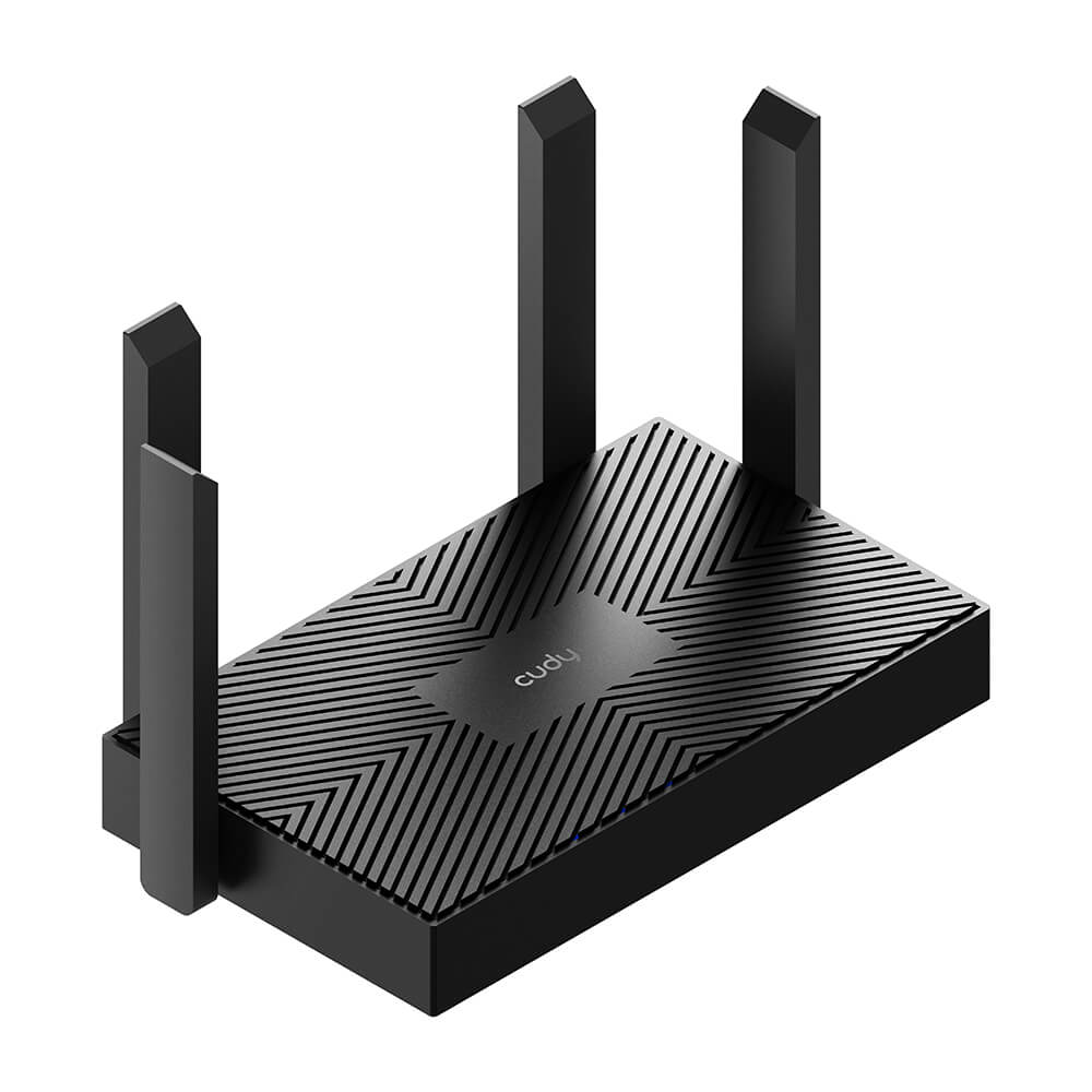 Cudy Cudy Wi-Fi Router WR1500 AX1500 Gigabit Mesh Svart
