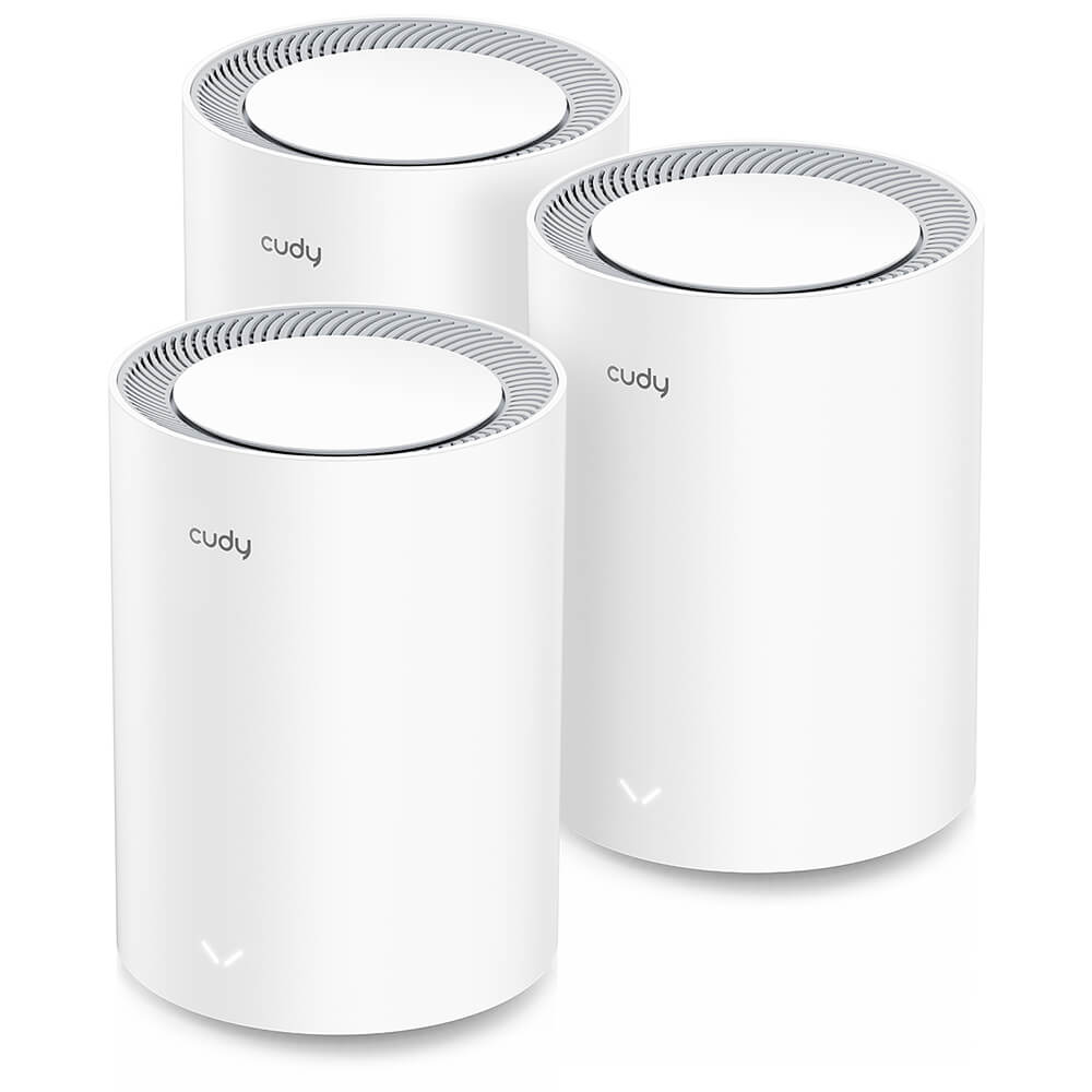 Cudy Cudy Mesh Solution M3000 3-pack AX3000 Gigabit Wi-Fi 6 2.5G Vit